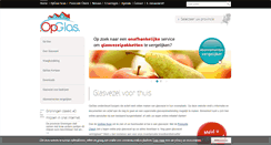 Desktop Screenshot of opglas.nl